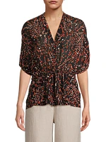 Irekana Floral Blouse