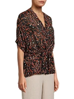 Irekana Floral Blouse