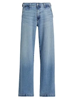 Stella Mid-Rise Wide-Leg Jeans