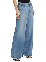 Stella Mid-Rise Wide-Leg Jeans