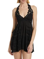 Adella Lace Halterneck Slip