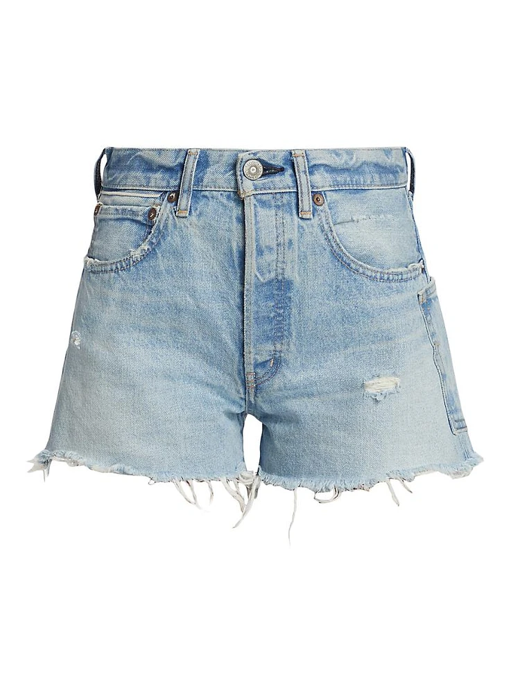 Mckendree Distressed Denim Shorts