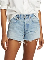 Mckendree Distressed Denim Shorts