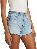 Mckendree Distressed Denim Shorts