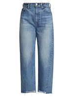 Cloverhill High-Rise Wide-Leg Crop Jeans