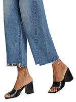 Cloverhill High-Rise Wide-Leg Crop Jeans