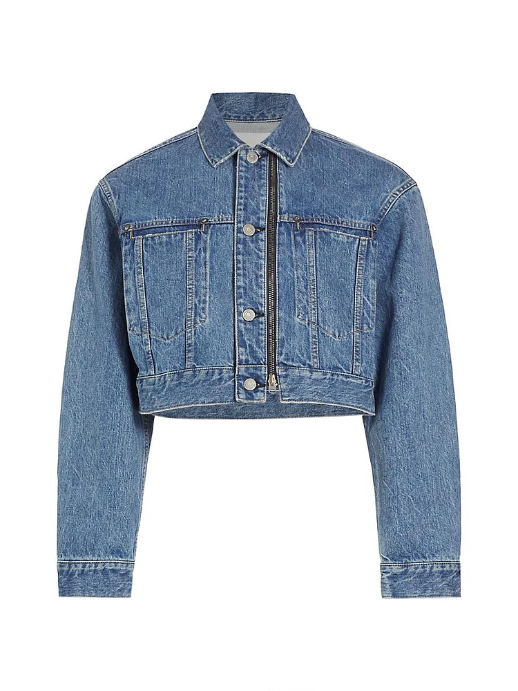 Bayview Denim Crop Jacket