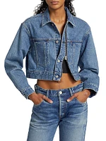 Bayview Denim Crop Jacket