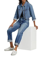 Bayview Denim Crop Jacket