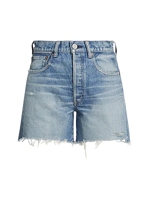 Graterford Distressed Denim Shorts