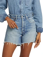 Graterford Distressed Denim Shorts