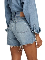 Graterford Distressed Denim Shorts