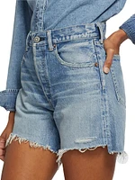 Graterford Distressed Denim Shorts