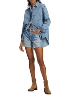 Graterford Distressed Denim Shorts