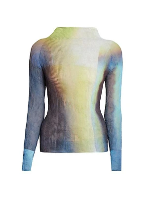 Chiffon Light Leak Twist Top