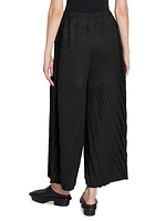 Linen-Like Pleated Pants