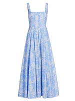 Floral Cotton Maxi Dress