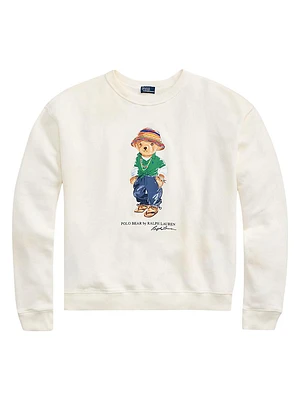 Island Polo Bear Cotton Sweater