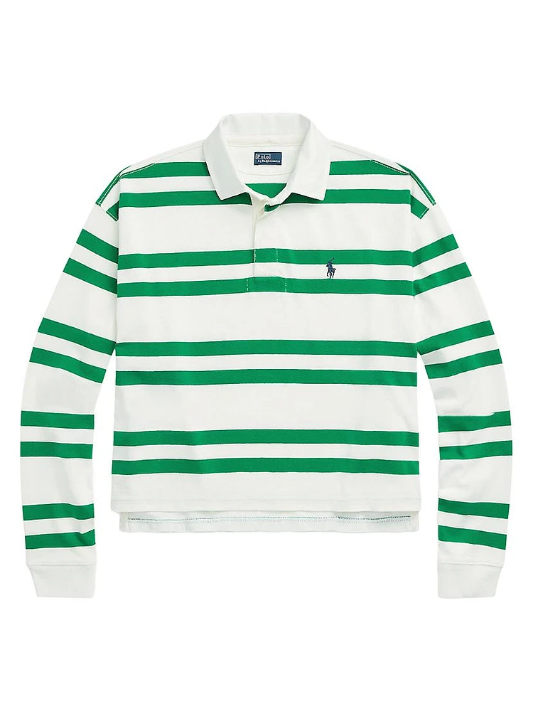 Striped Cotton Rugby Shirt