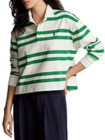 Striped Cotton Rugby Shirt