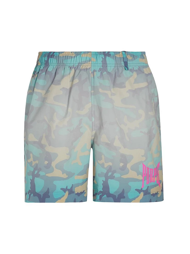 All Around Camouflage Swim Shorts