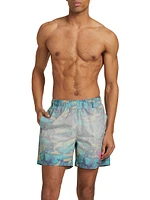 All Around Camouflage Swim Shorts