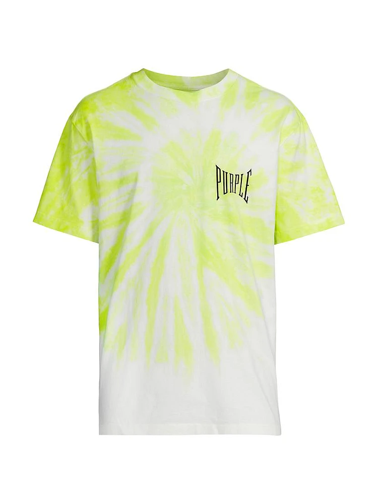 Tie-Dye Swirl Cotton T-Shirt