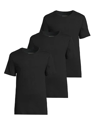 COLLECTION 3-Pack Cotton Crewneck T-Shirt Set