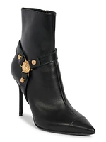 Eva 95MM Leather Booties