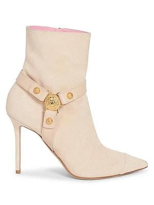 Eva 95MM Suede Ankle Boots