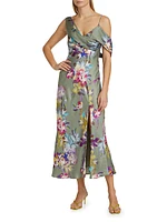 Finley Floral Asymmetric Maxi Dress