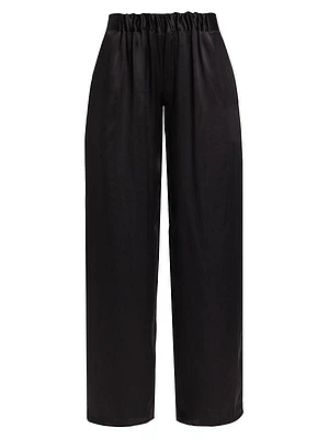 Silk Palazzo Trousers