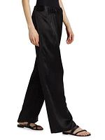 Silk Palazzo Trousers