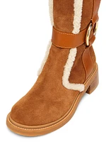 Ring Leather Boots