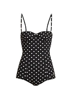 Intero Polka-Dot One-Piece Swimsuit