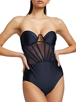 Ottie Corset One-Piece Swimsuit