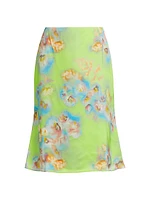 Monalda Floral Midi-Skirt