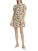 Jem Butterfly Mini Shirtdress