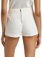 Dunn Lace Mid-Rise Shorts