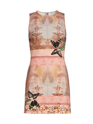 Wynell Butterfly Minidress