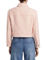 Chloe Tweed Crop Jacket