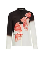 Brady Floral Silk Blouse