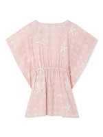 Girl's Stella Marina PoplinSwim Robe