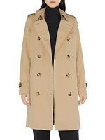 Kensington Double-Breasted Trench Coat