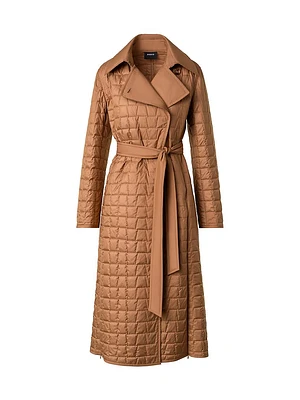 Kody Trapezoid Quilted Coat