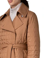 Kody Trapezoid Quilted Coat