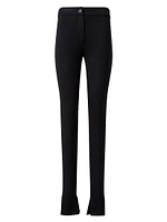 Friatte Jersey Slit Leggings