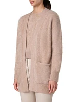 Brushed Cashmere Cardigan