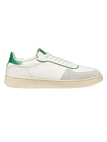 Derby Leather & Suede Low-Top Sneakers