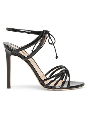 105MM Patent Leather Sandals